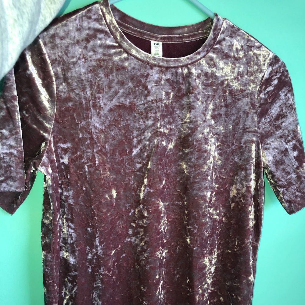 Velvet shirt